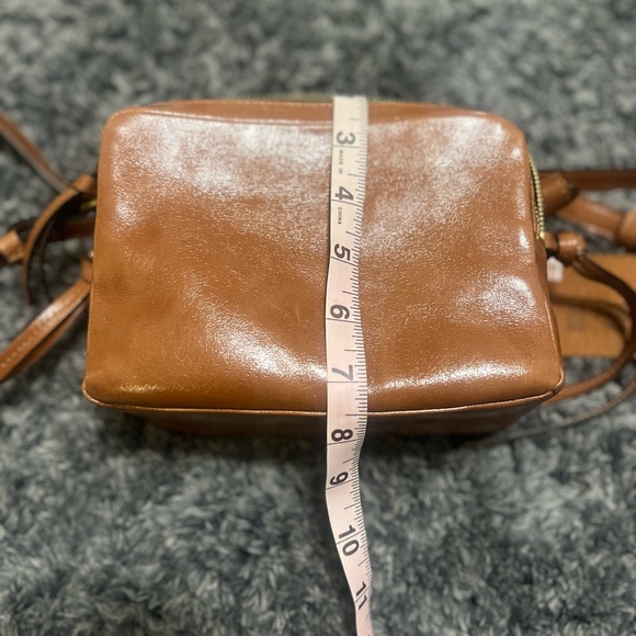 Isabel Marant Brown Leather Crossbody Bag W/o shoulder strap - Picture 11 of 12